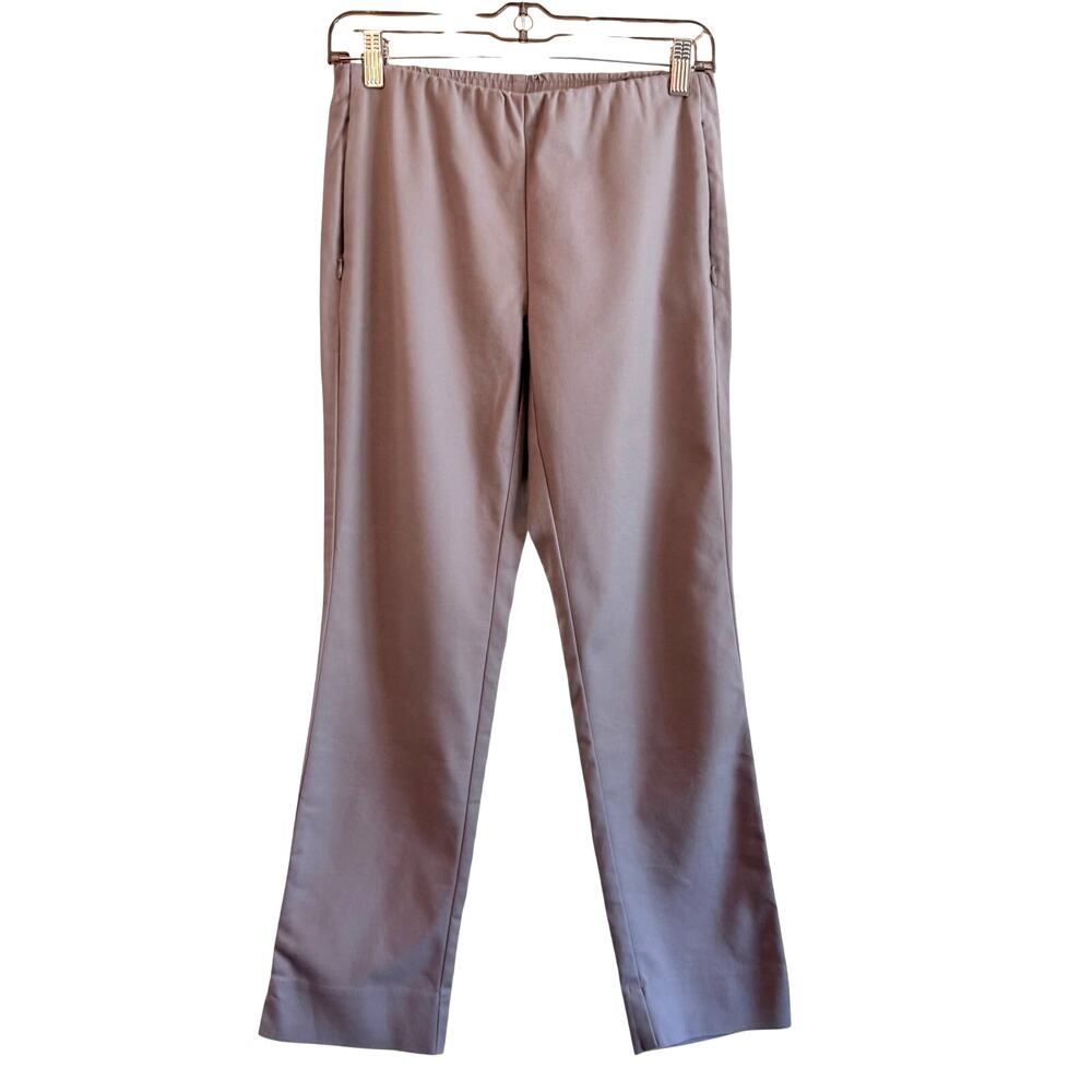 J. Jill Gray Essential Cotton Stretch Casual Office Pant Women's Sz 4 Petite